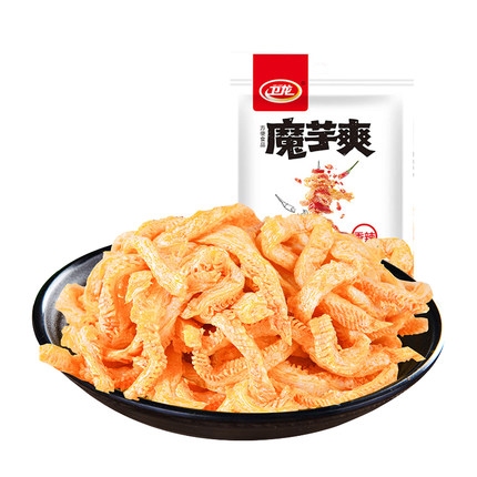 澳洲零食卫龙魔芋爽香辣素毛肚220g